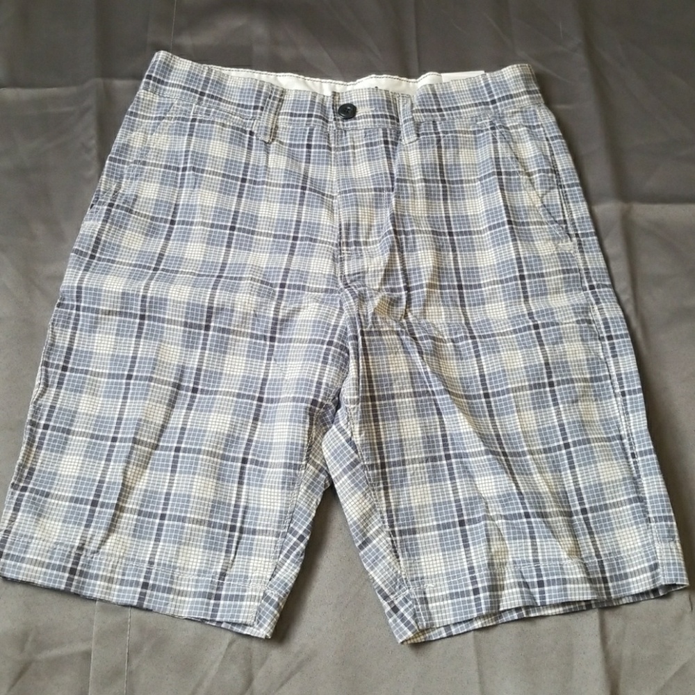 Men's plaid shorts